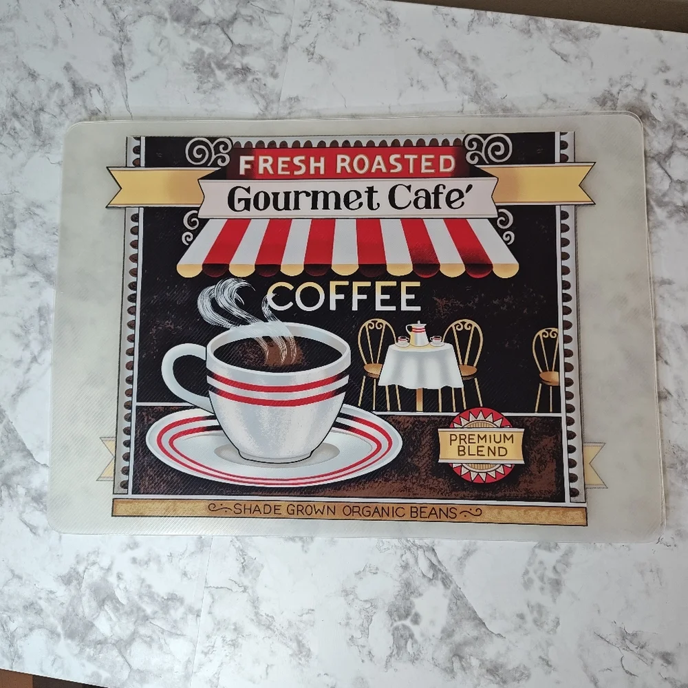 Set Of 6 Coffee Placemats